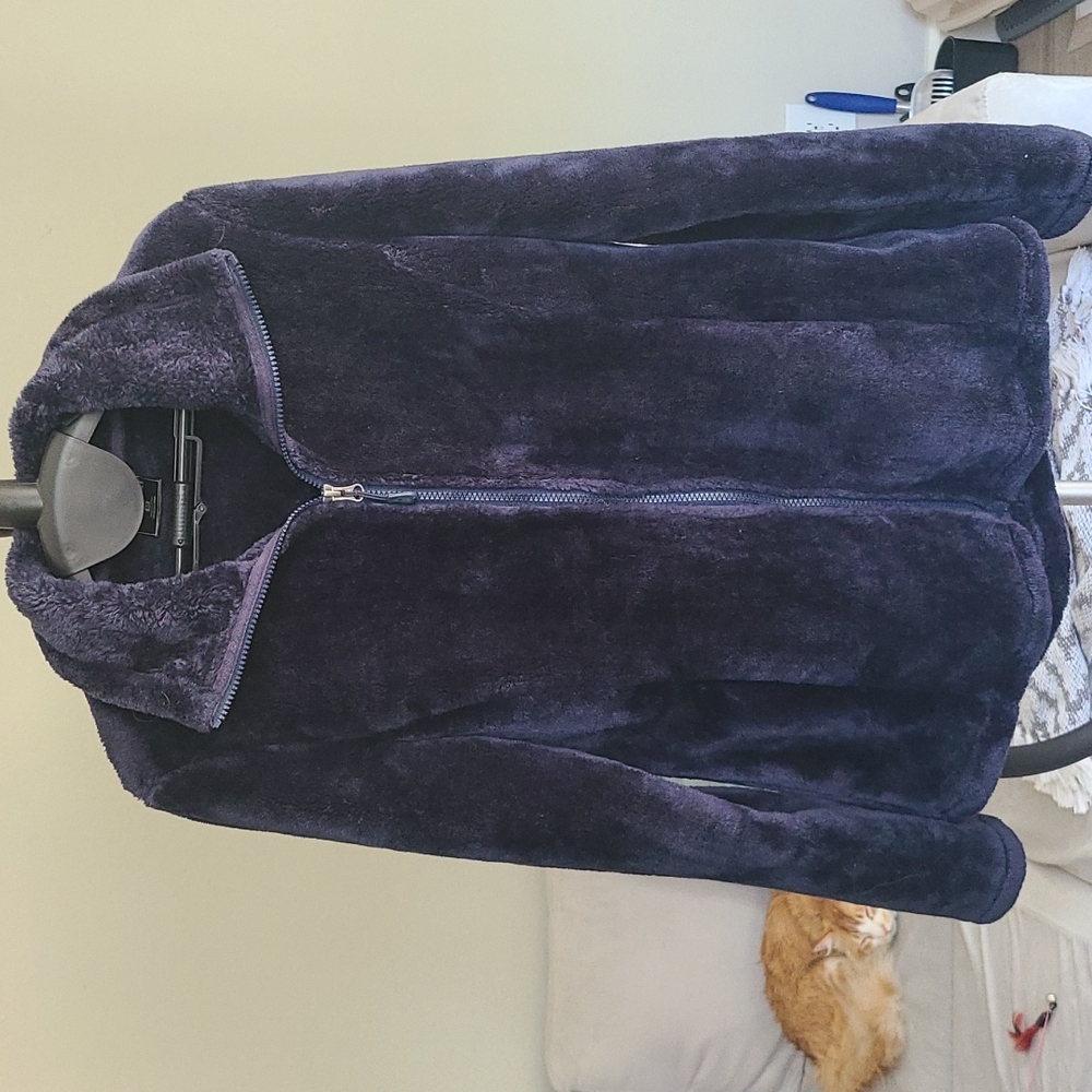 32 Degrees Heat Velvet Navy Blue Jacket